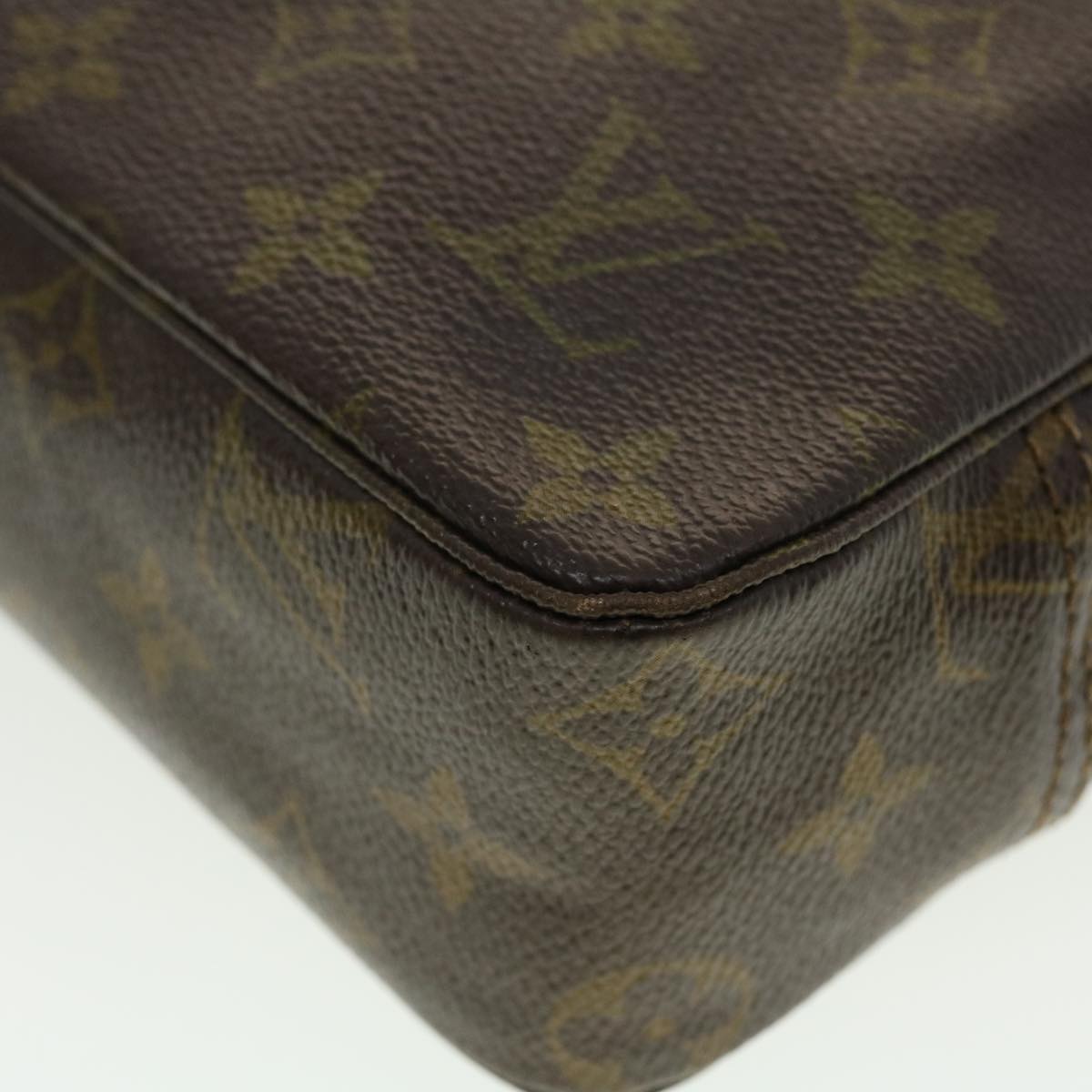 LOUIS VUITTON Monogram Trousse Toilette 23 Clutch Bag M47524 LV Auth 42551