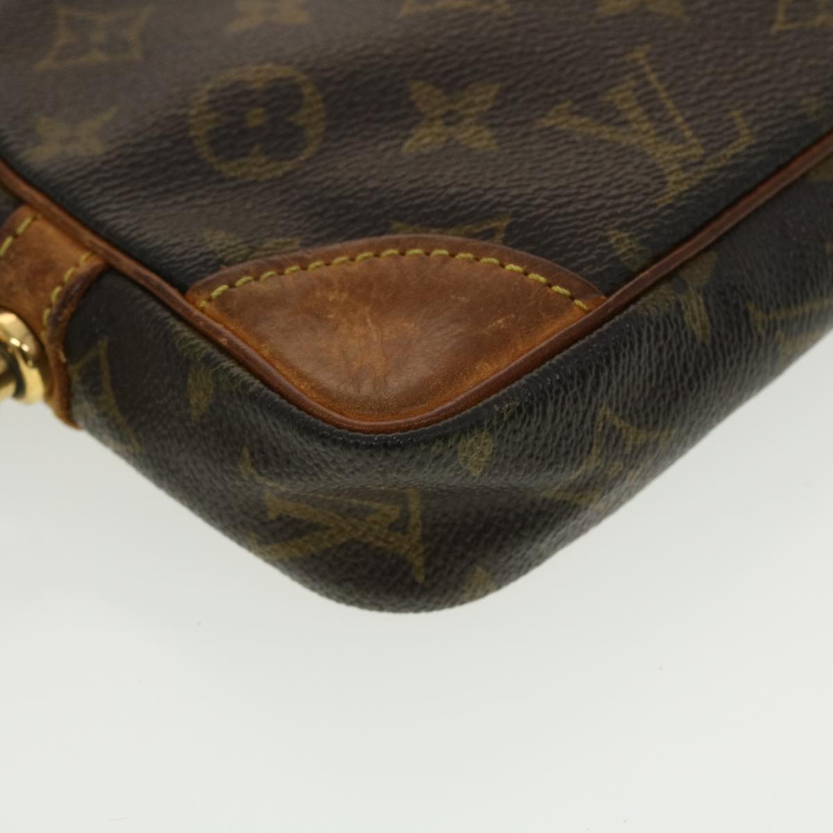 LOUIS VUITTON Monogram Marly Dragonne PM Clutch Bag M51827 LV Auth 42560