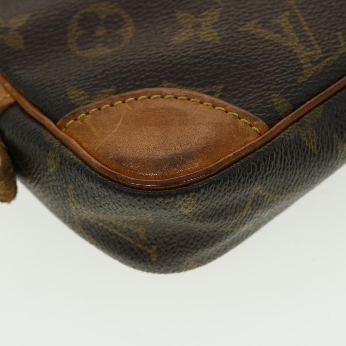 LOUIS VUITTON Monogram Marly Dragonne PM Clutch Bag M51827 LV Auth 42560