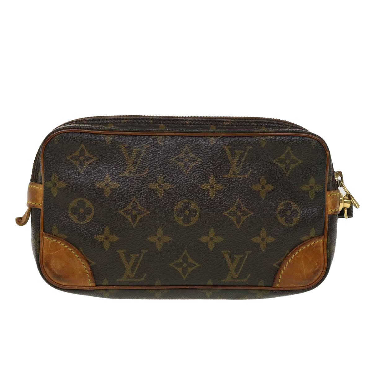 LOUIS VUITTON Monogram Marly Dragonne PM Clutch Bag M51827 LV Auth 42560 - 0