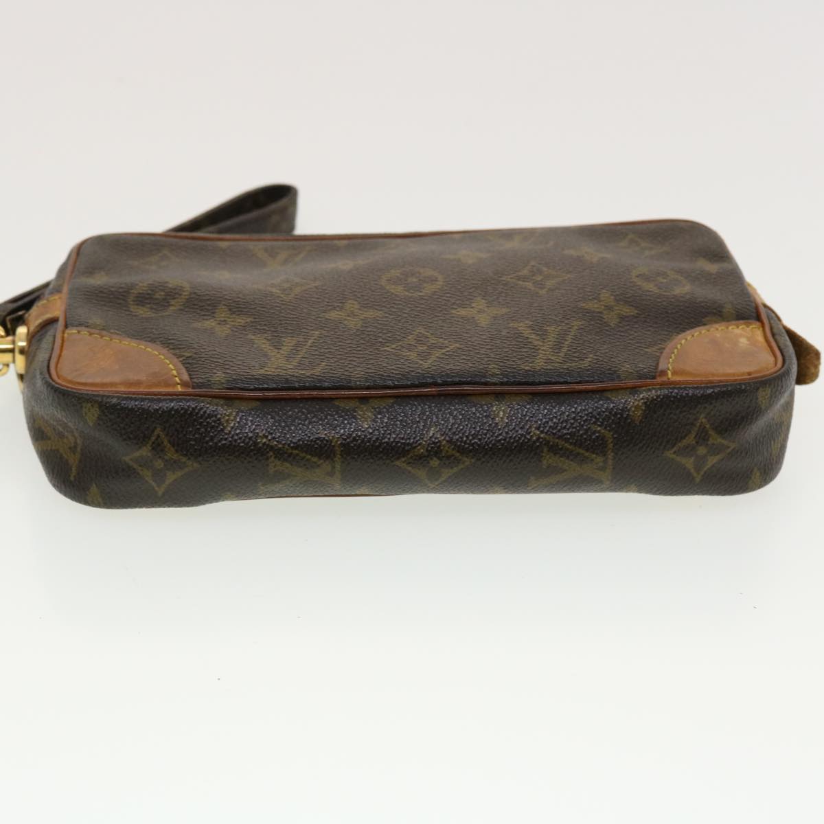 LOUIS VUITTON Monogram Marly Dragonne PM Clutch Bag M51827 LV Auth 42560