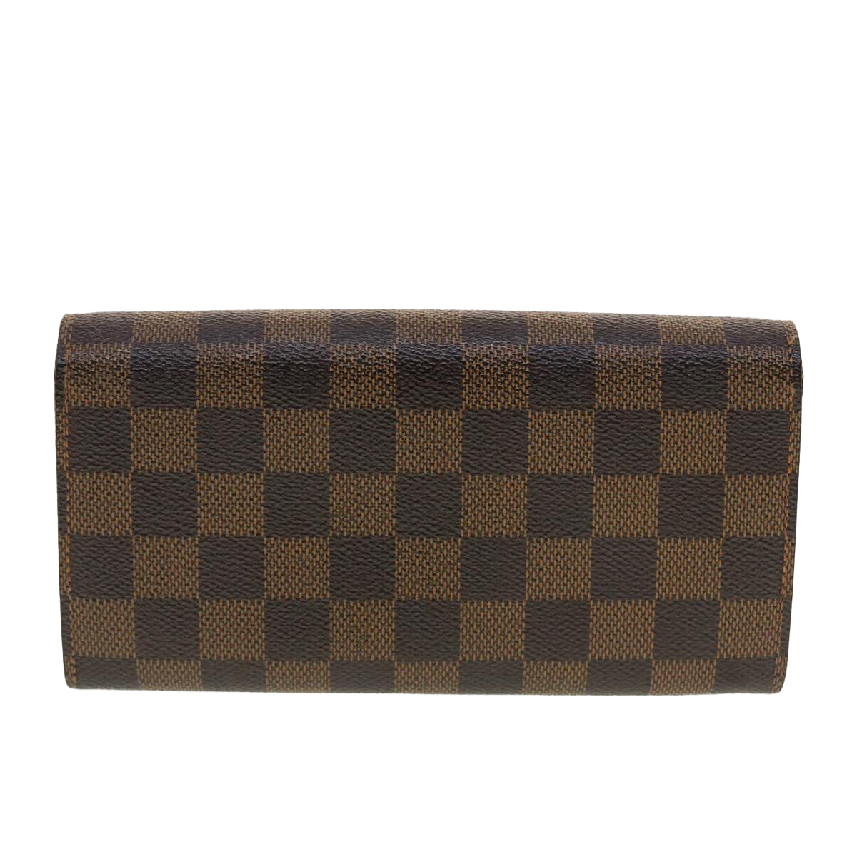 LOUIS VUITTON Damier Ebene Portefeuille Sarah Long Wallet N61734 LV Auth 42565 - 0