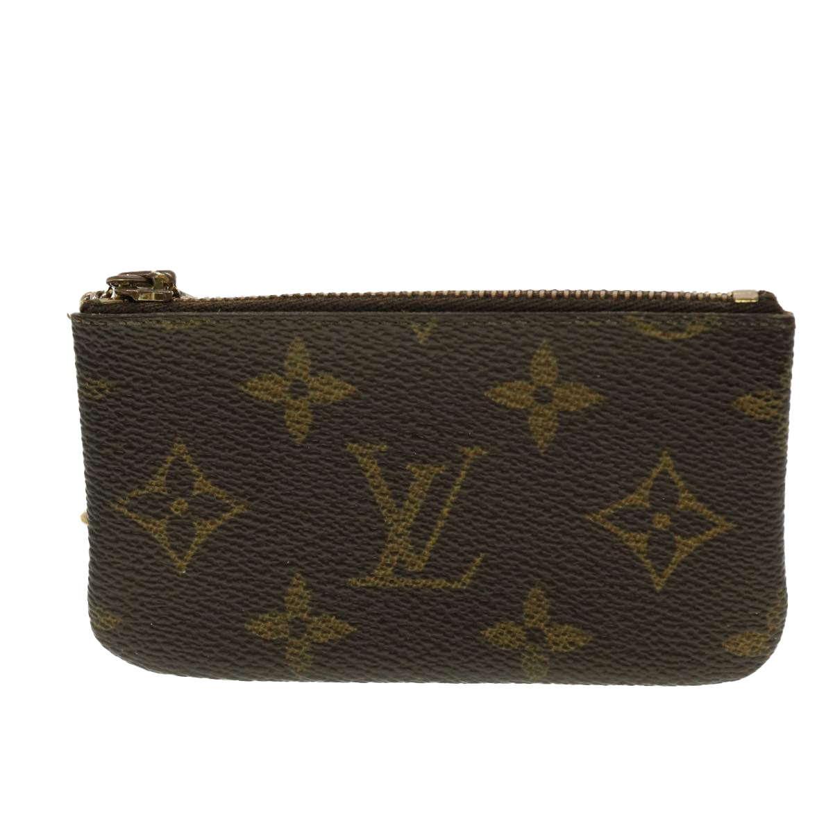 LOUIS VUITTON Monogram Pochette Cles Coin Purse M62650 LV Auth 42573