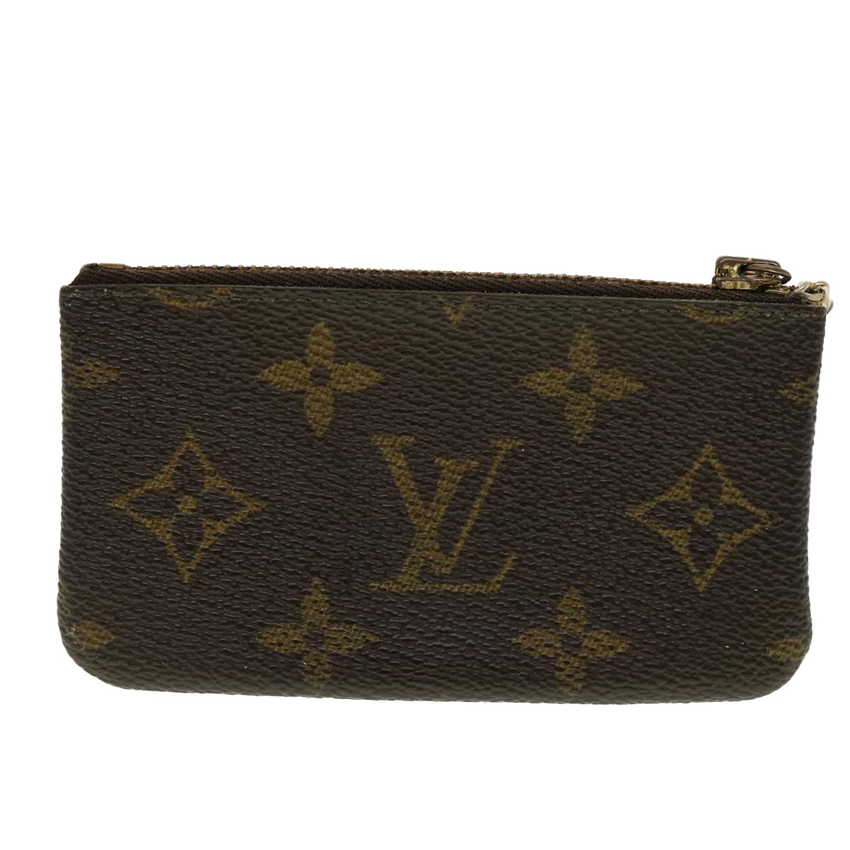 LOUIS VUITTON Monogram Pochette Cles Coin Purse M62650 LV Auth 42573 - 0