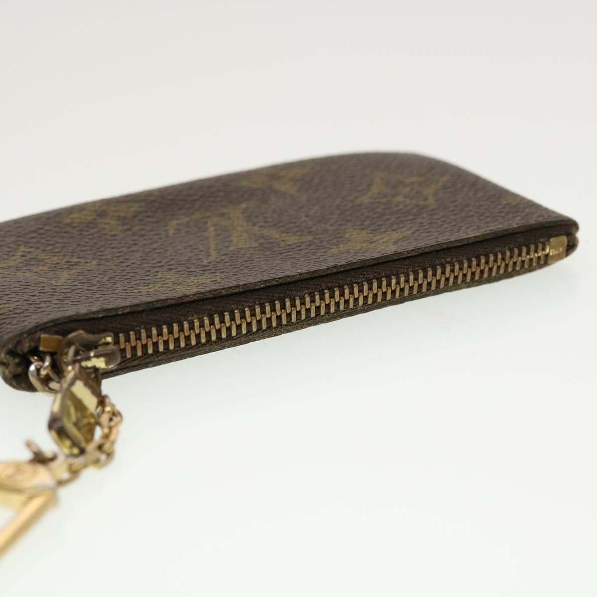 LOUIS VUITTON Monogram Pochette Cles Coin Purse M62650 LV Auth 42573