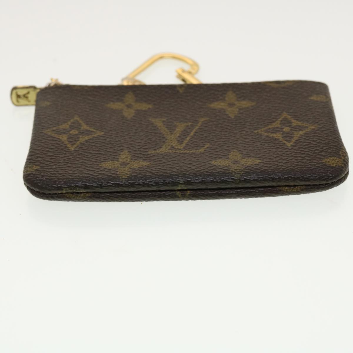 LOUIS VUITTON Monogram Pochette Cles Coin Purse M62650 LV Auth 42573