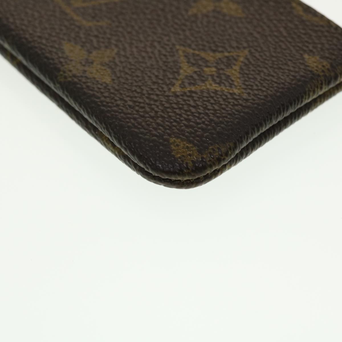 LOUIS VUITTON Monogram Pochette Cles Coin Purse M62650 LV Auth 42573