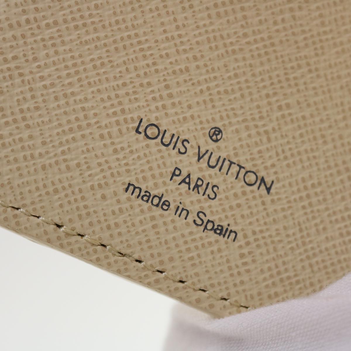 LOUIS VUITTON Damier Azur Portefeuille Koala Bifold Wallet N60013 LV Auth 42575