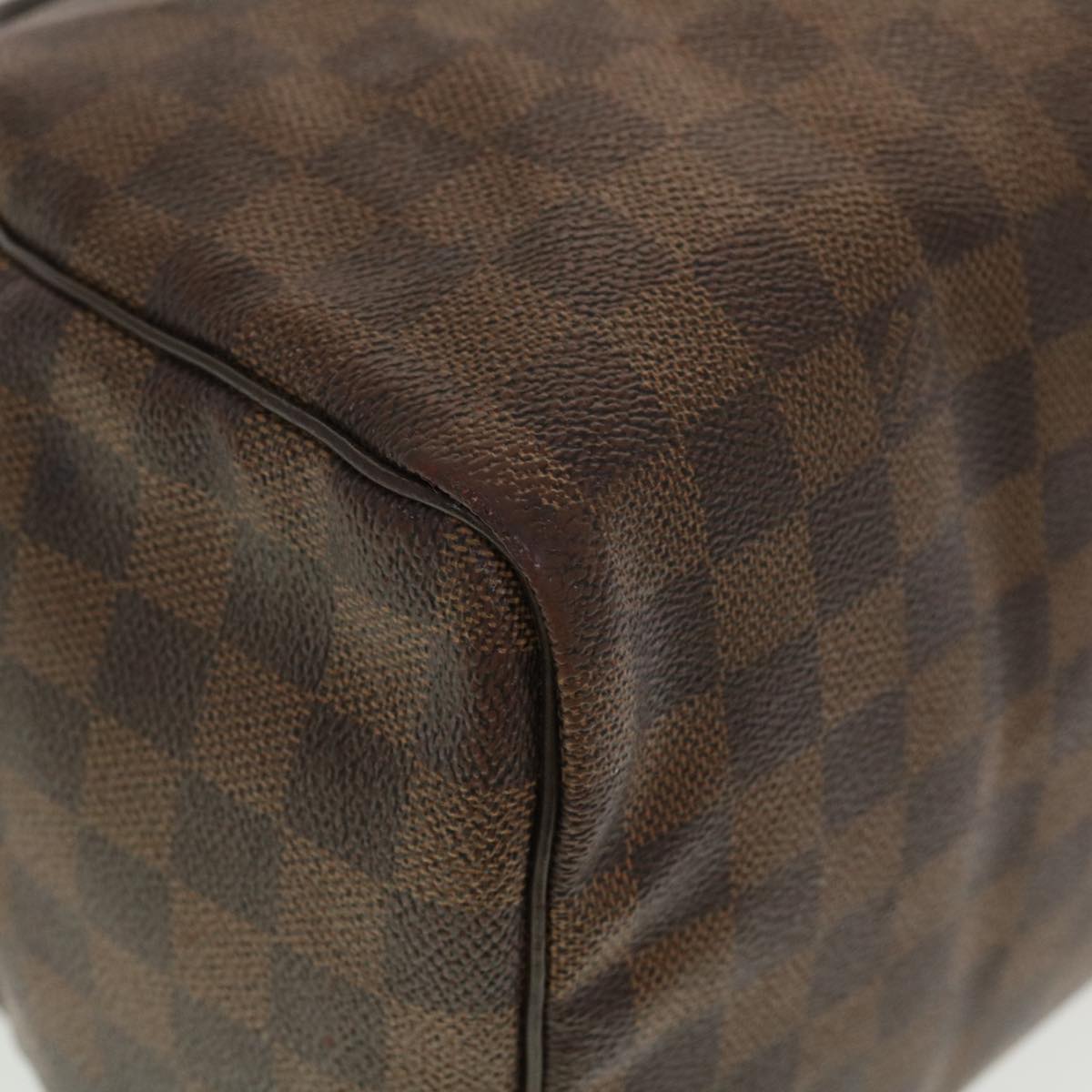 LOUIS VUITTON Damier Ebene Speedy 30 Hand Bag N41364 LV Auth 42624