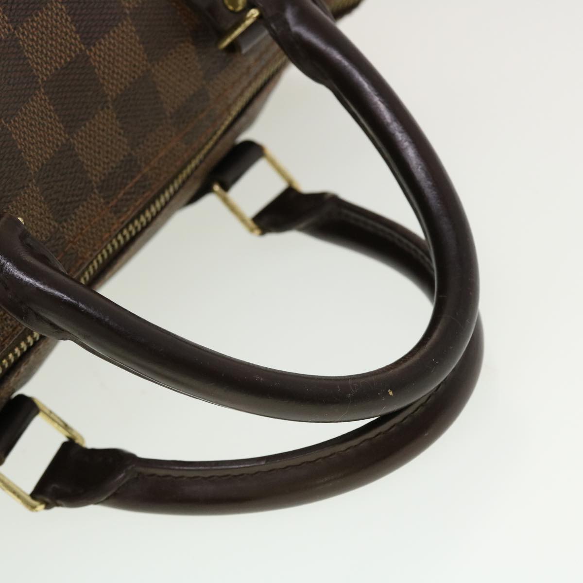 LOUIS VUITTON Damier Ebene Speedy 30 Hand Bag N41364 LV Auth 42624