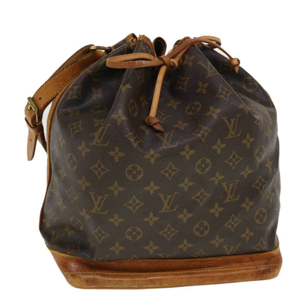 LOUIS VUITTON Monogram Noe Shoulder Bag M42224 LV Auth 42634