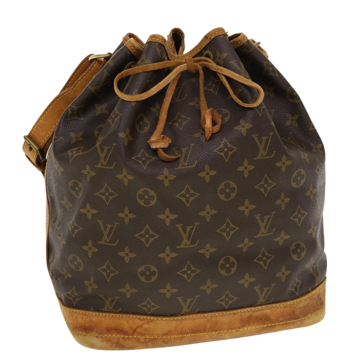 LOUIS VUITTON Monogram Noe Shoulder Bag M42224 LV Auth 42635