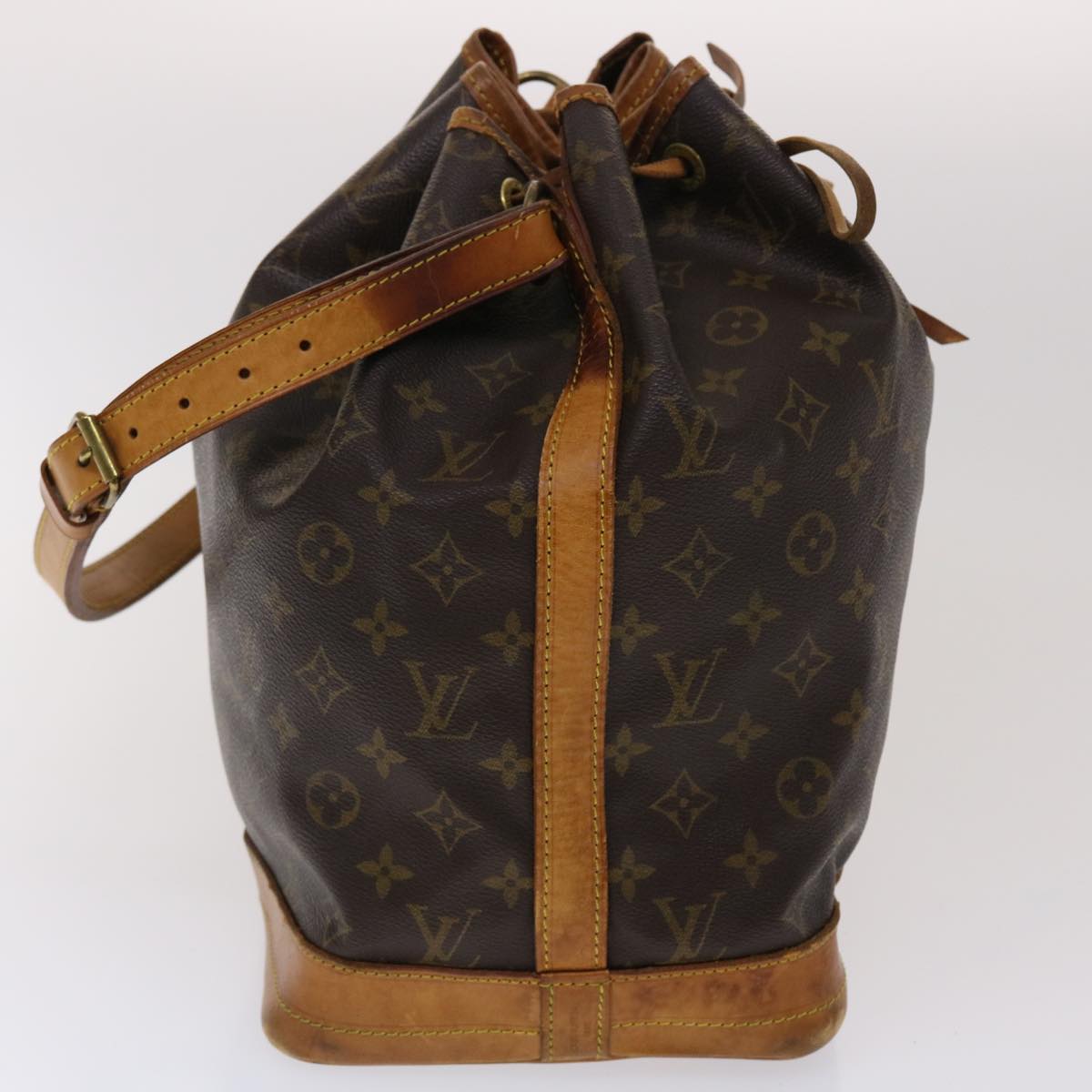 LOUIS VUITTON Monogram Noe Shoulder Bag M42224 LV Auth 42636