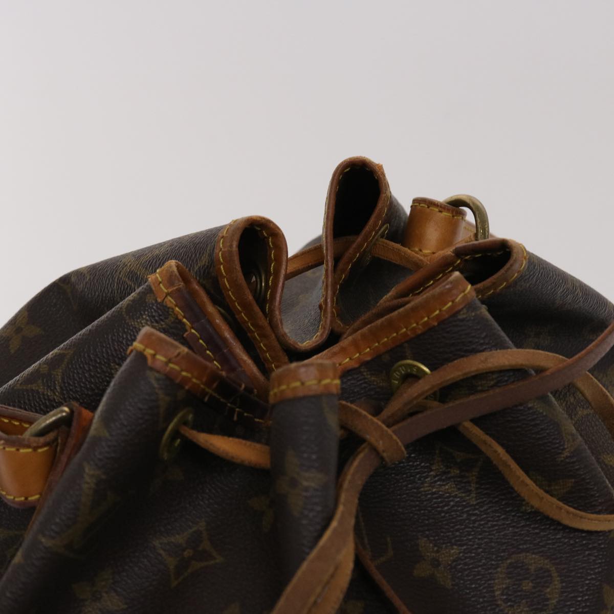 LOUIS VUITTON Monogram Noe Shoulder Bag M42224 LV Auth 42636