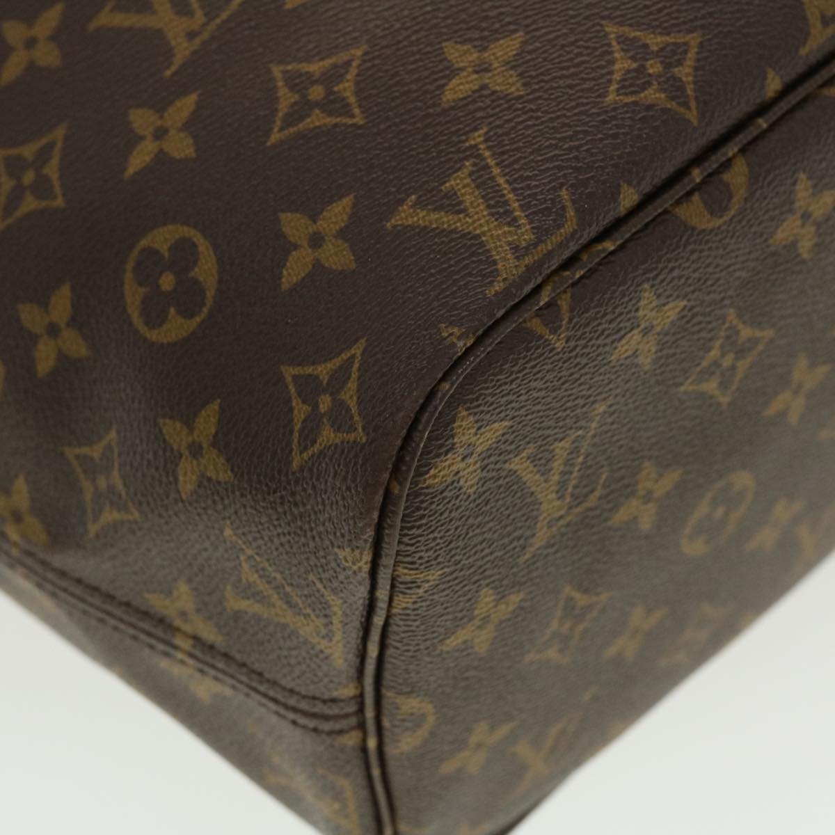 LOUIS VUITTON Monogram Neverfull MM Tote Bag M40156 LV Auth 42642