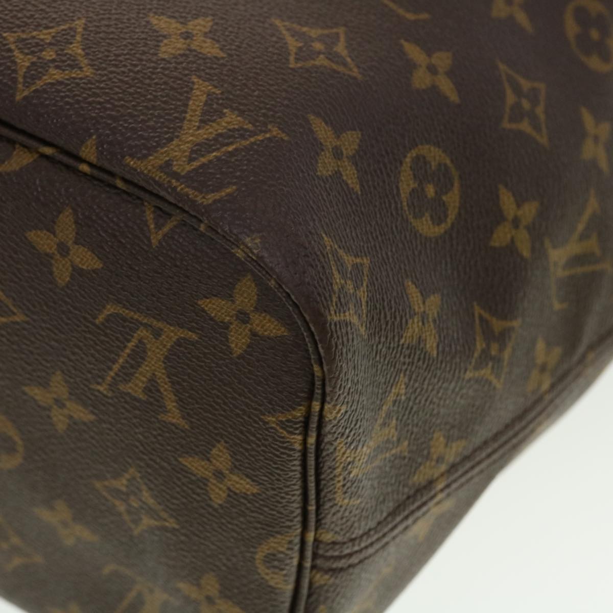 LOUIS VUITTON Monogram Neverfull MM Tote Bag M40156 LV Auth 42642