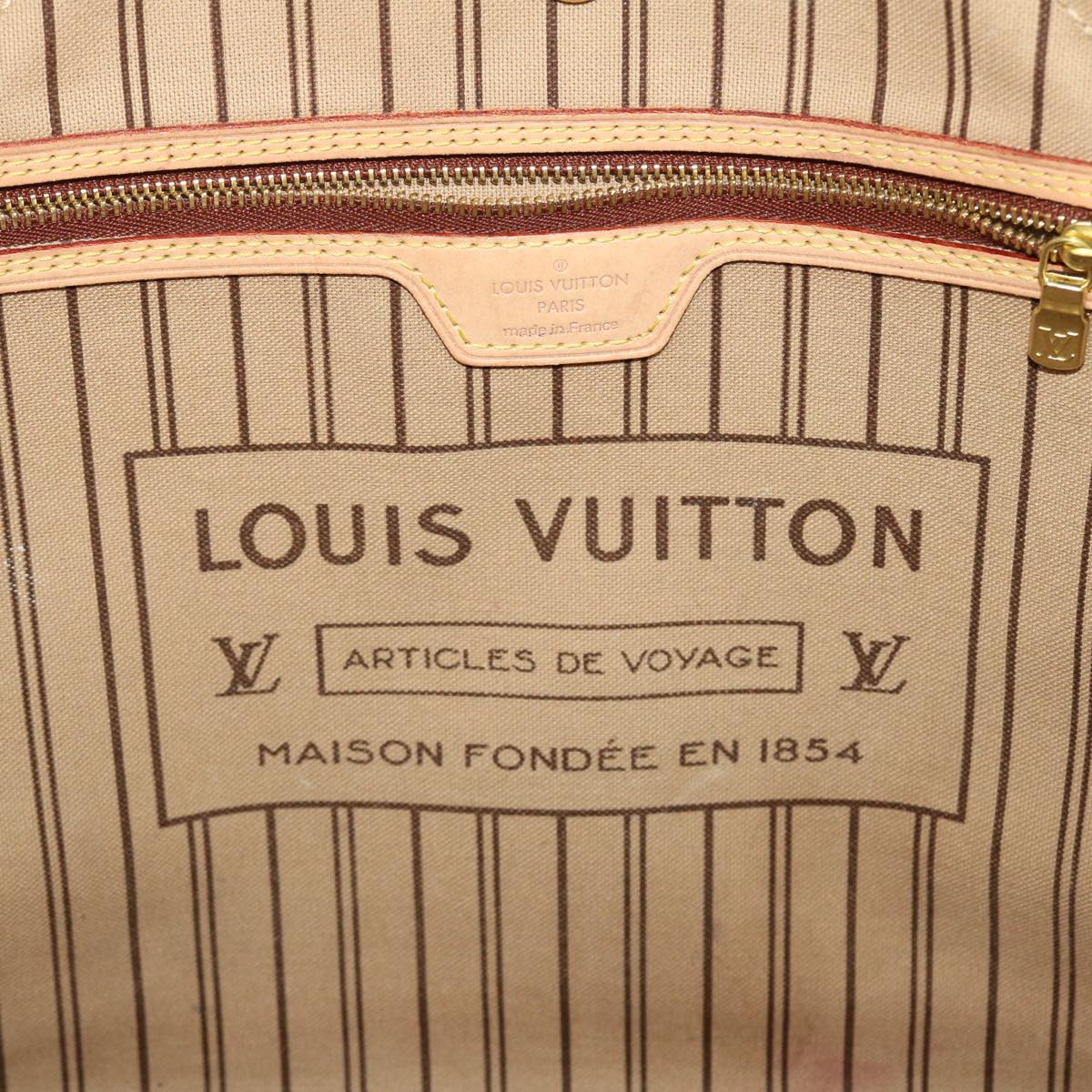 LOUIS VUITTON Monogram Neverfull MM Tote Bag M40156 LV Auth 42642