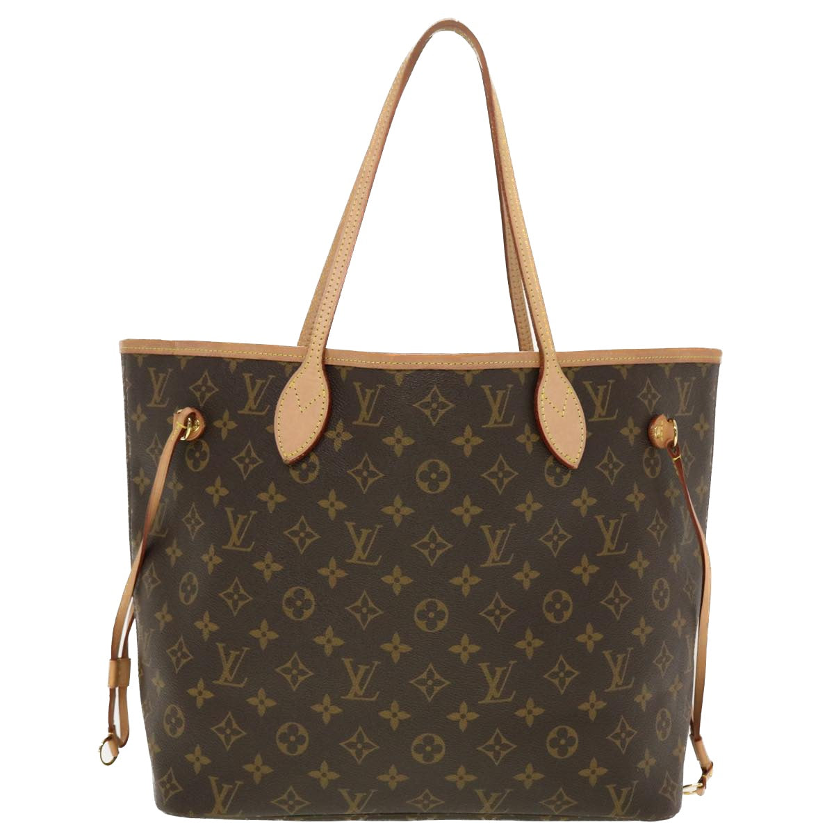 LOUIS VUITTON Monogram Neverfull MM Tote Bag M40156 LV Auth 42642