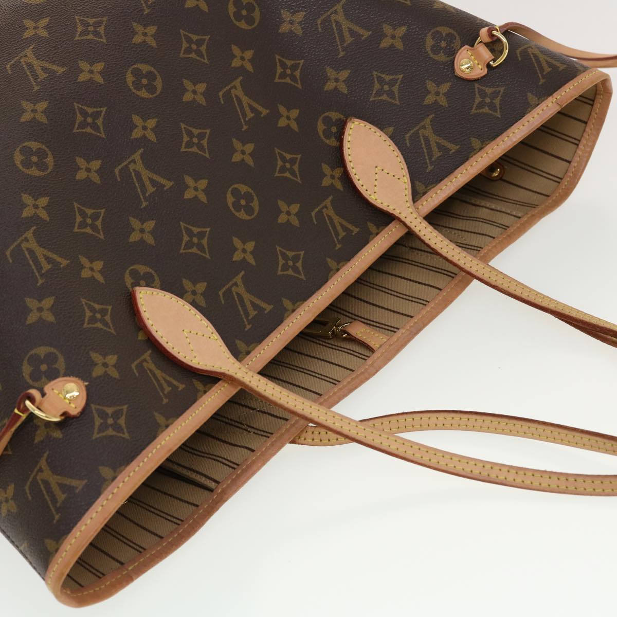 LOUIS VUITTON Monogram Neverfull MM Tote Bag M40156 LV Auth 42642