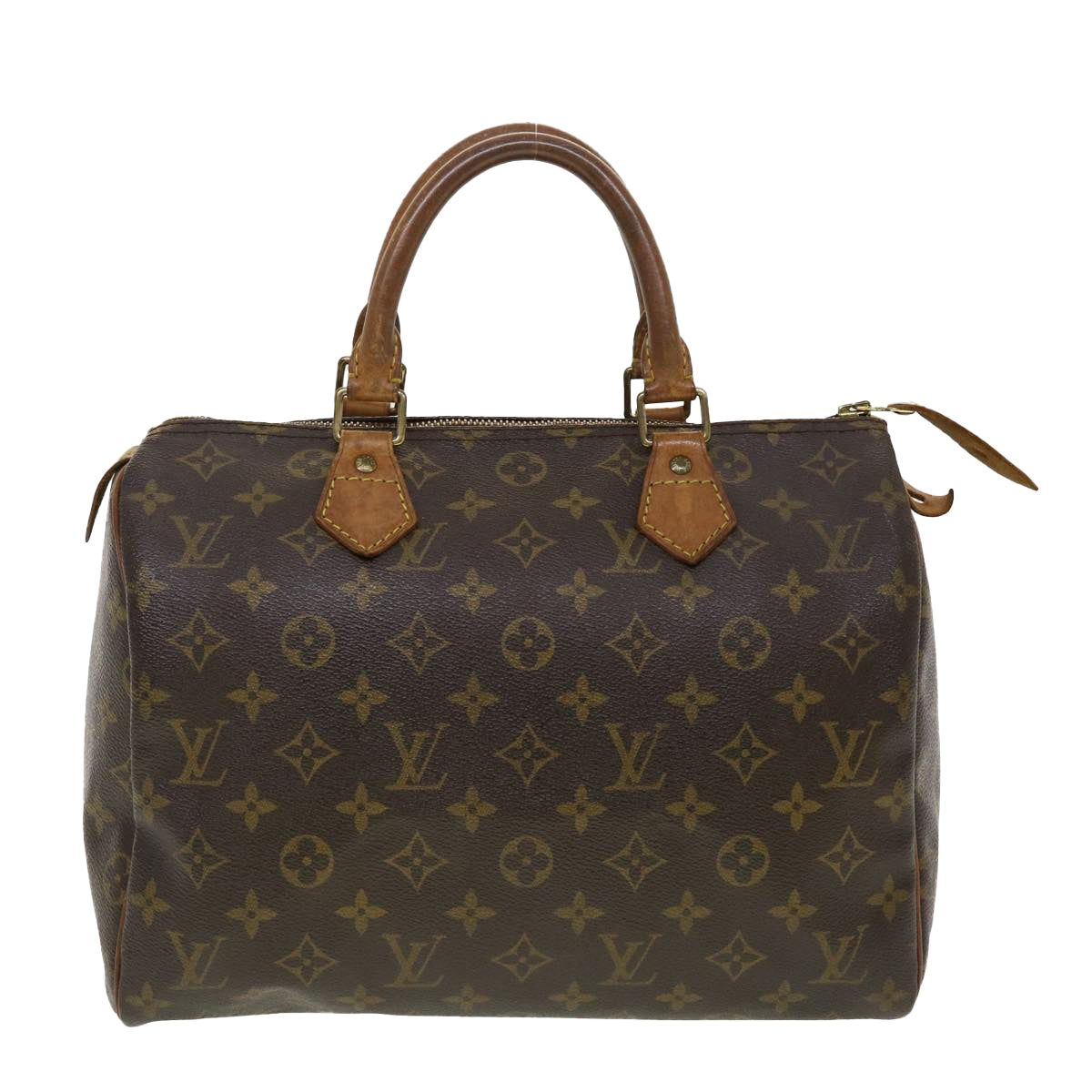 LOUIS VUITTON Monogram Speedy 30 Hand Bag M41526 LV Auth 42652