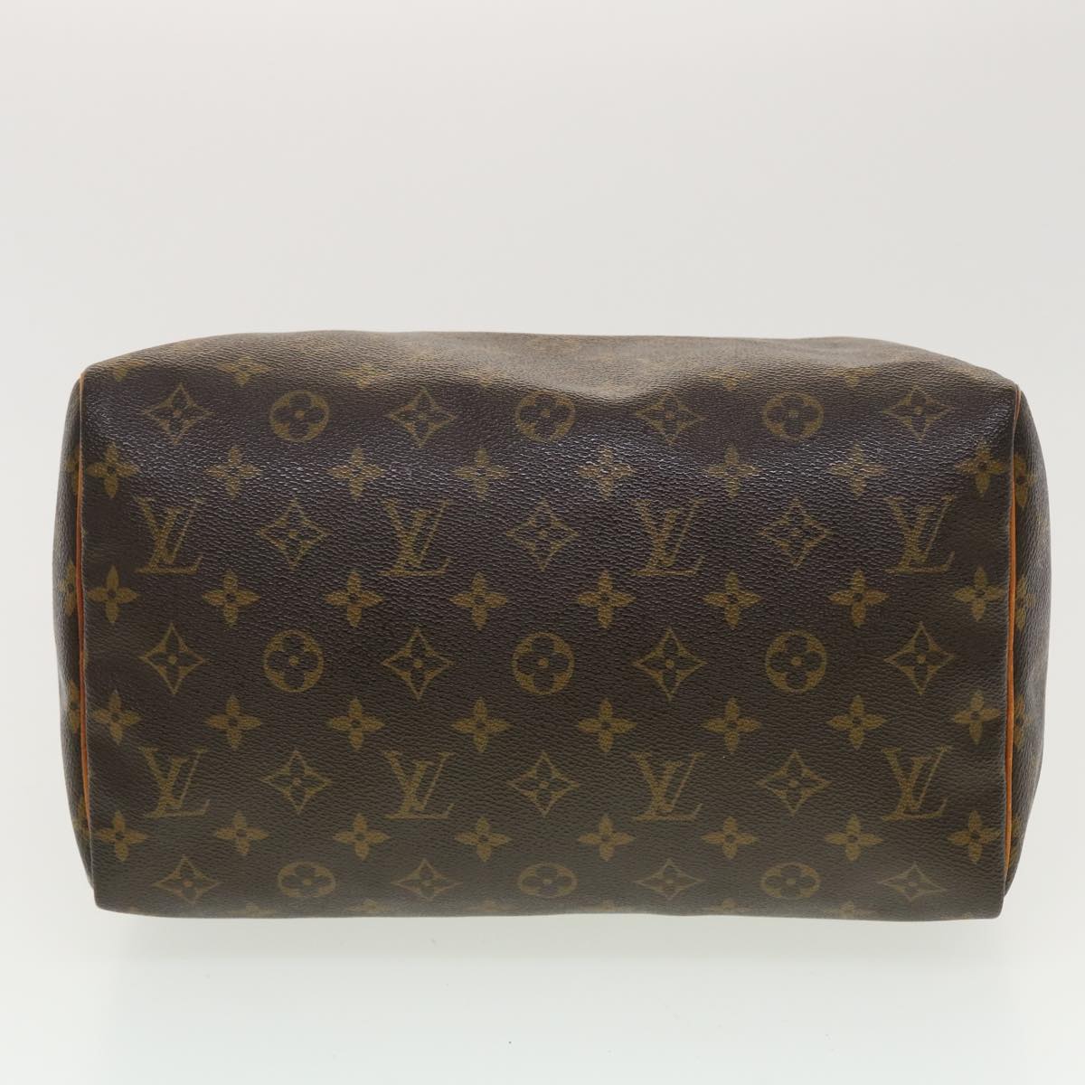 LOUIS VUITTON Monogram Speedy 30 Hand Bag M41526 LV Auth 42653