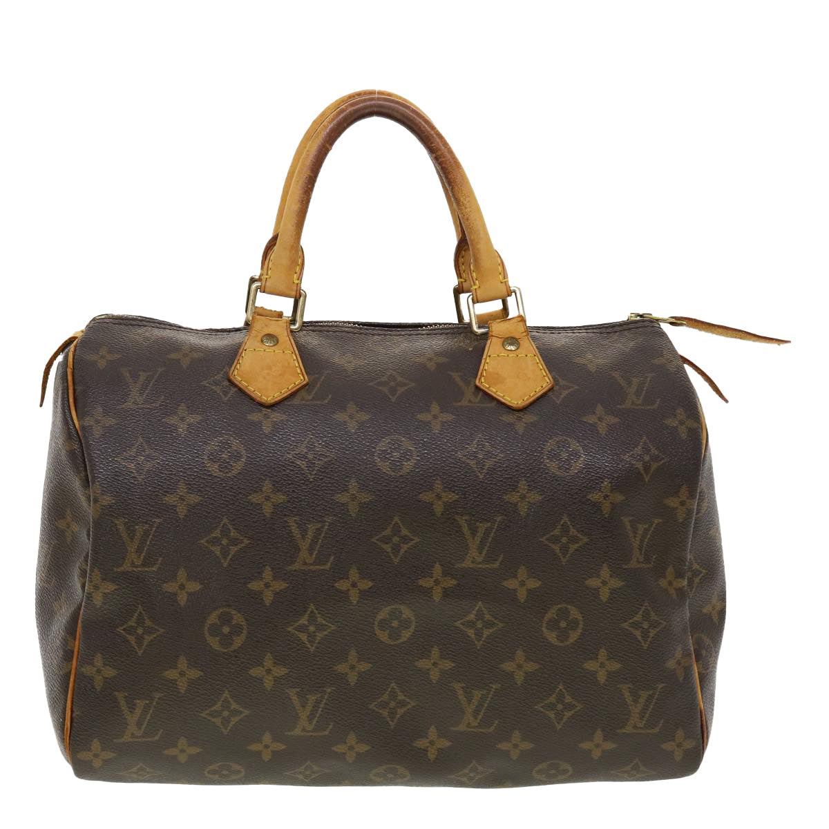 LOUIS VUITTON Monogram Speedy 30 Hand Bag M41526 LV Auth 42653