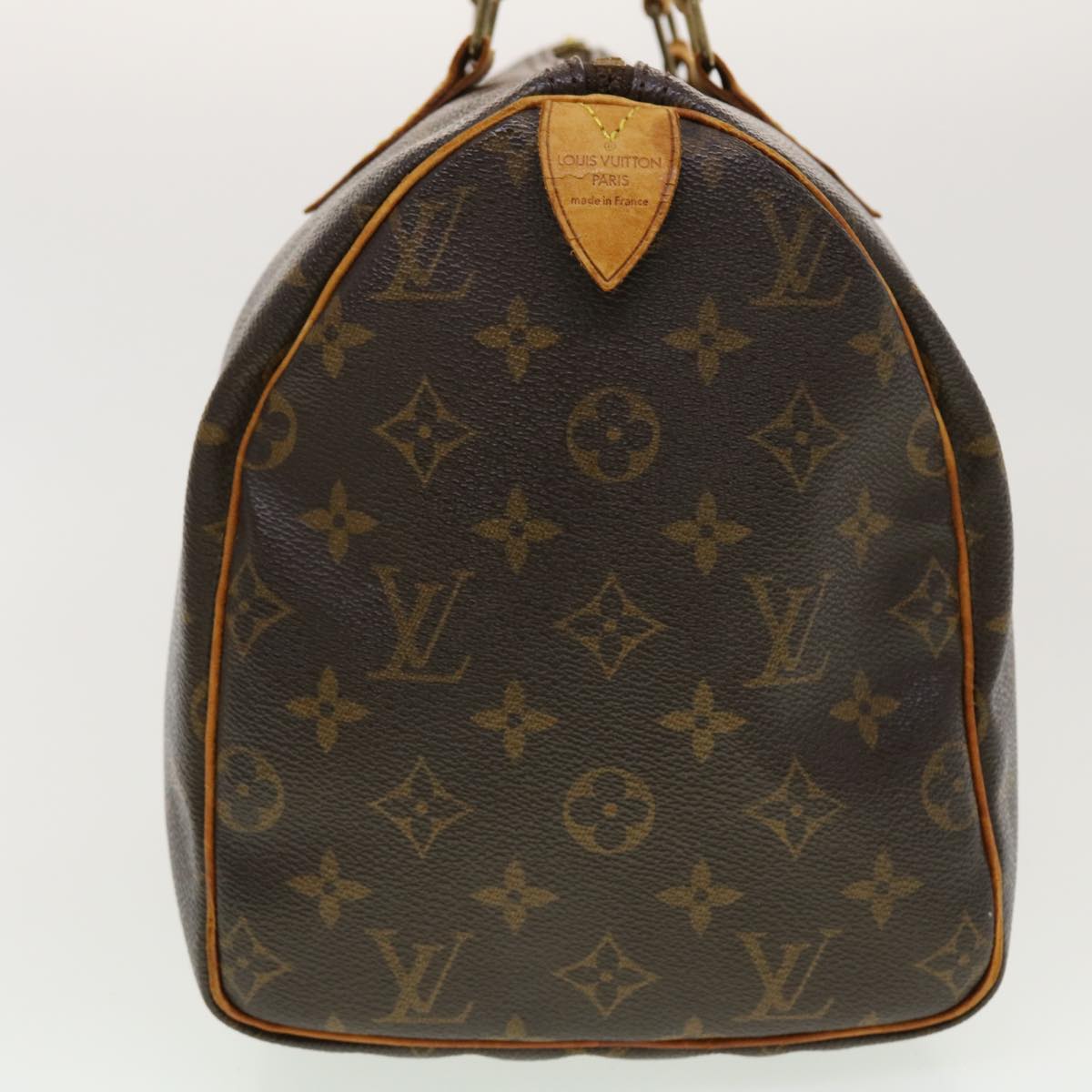 LOUIS VUITTON Monogram Speedy 30 Hand Bag M41526 LV Auth 42653