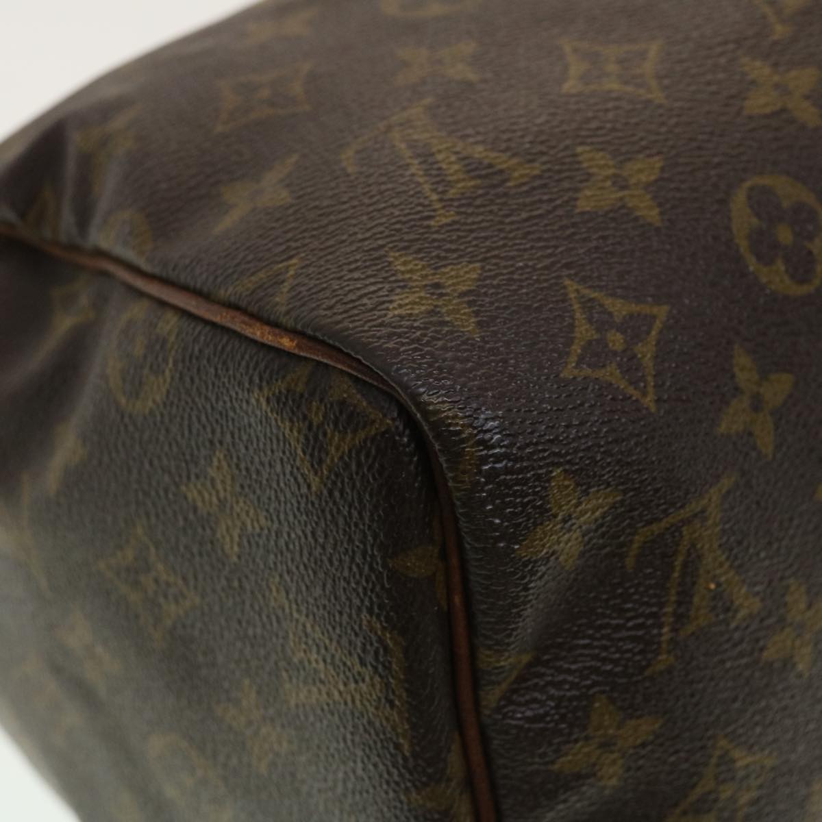 LOUIS VUITTON Monogram Speedy 30 Hand Bag M41526 LV Auth 42655