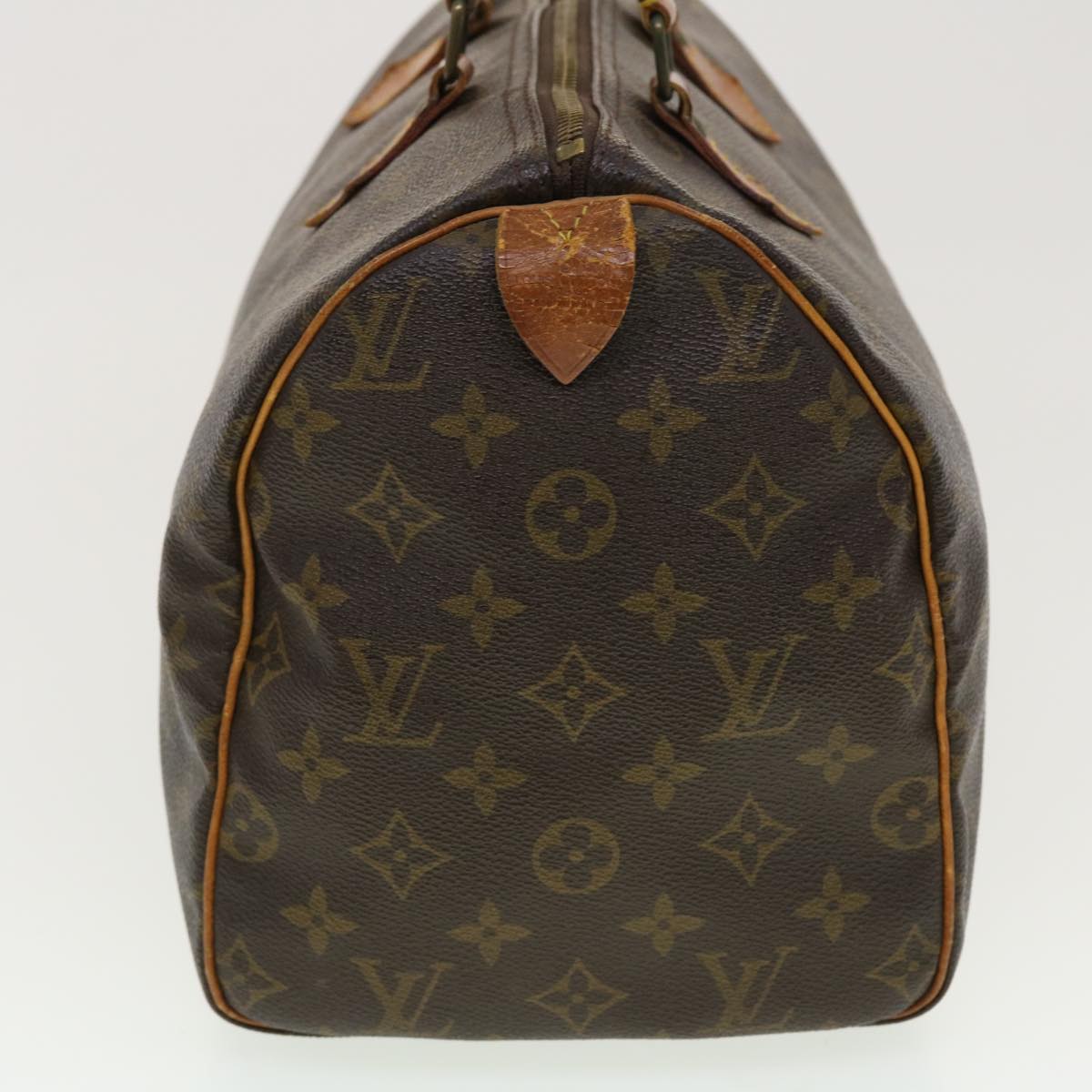 LOUIS VUITTON Monogram Speedy 30 Hand Bag M41526 LV Auth 42655