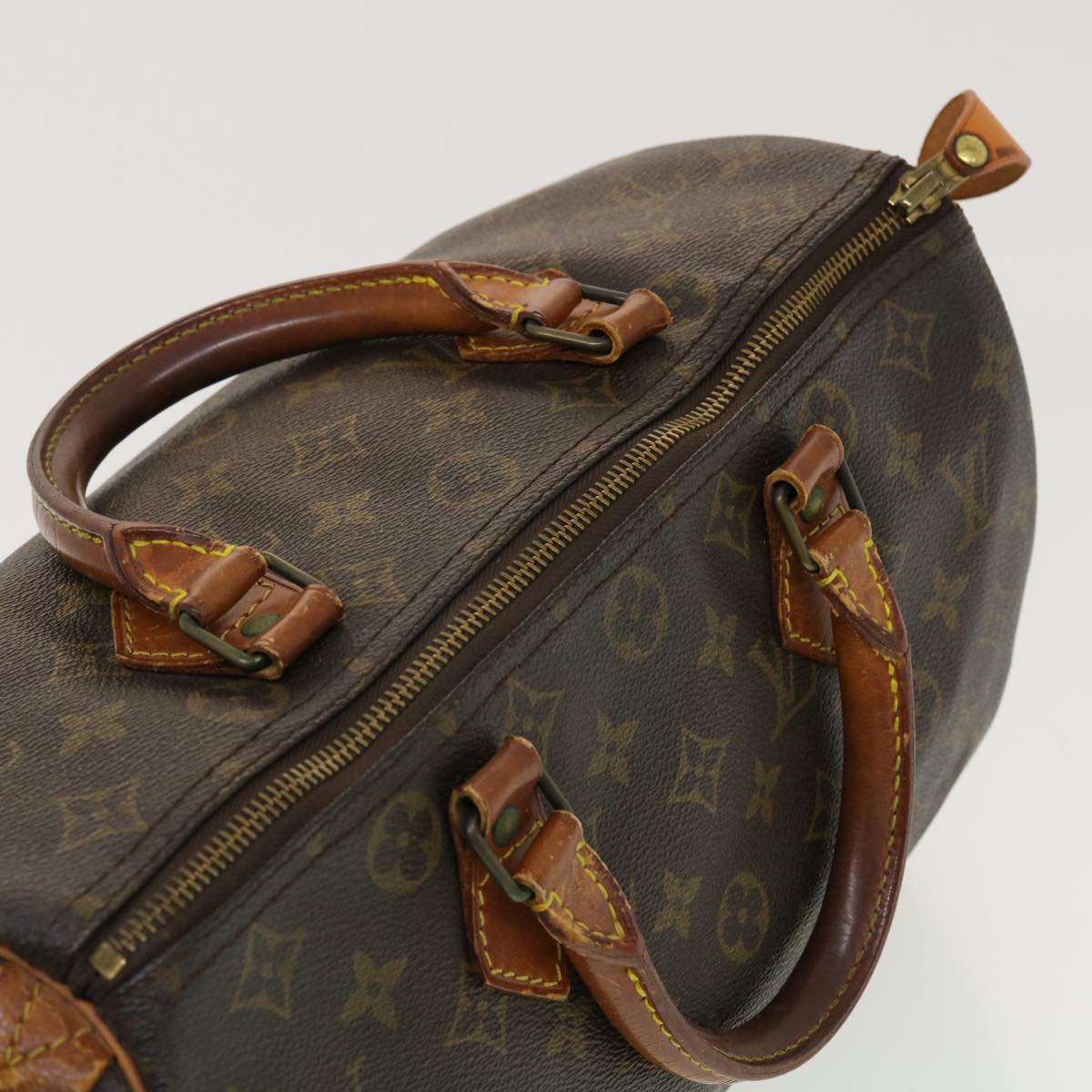 LOUIS VUITTON Monogram Speedy 30 Hand Bag M41526 LV Auth 42655