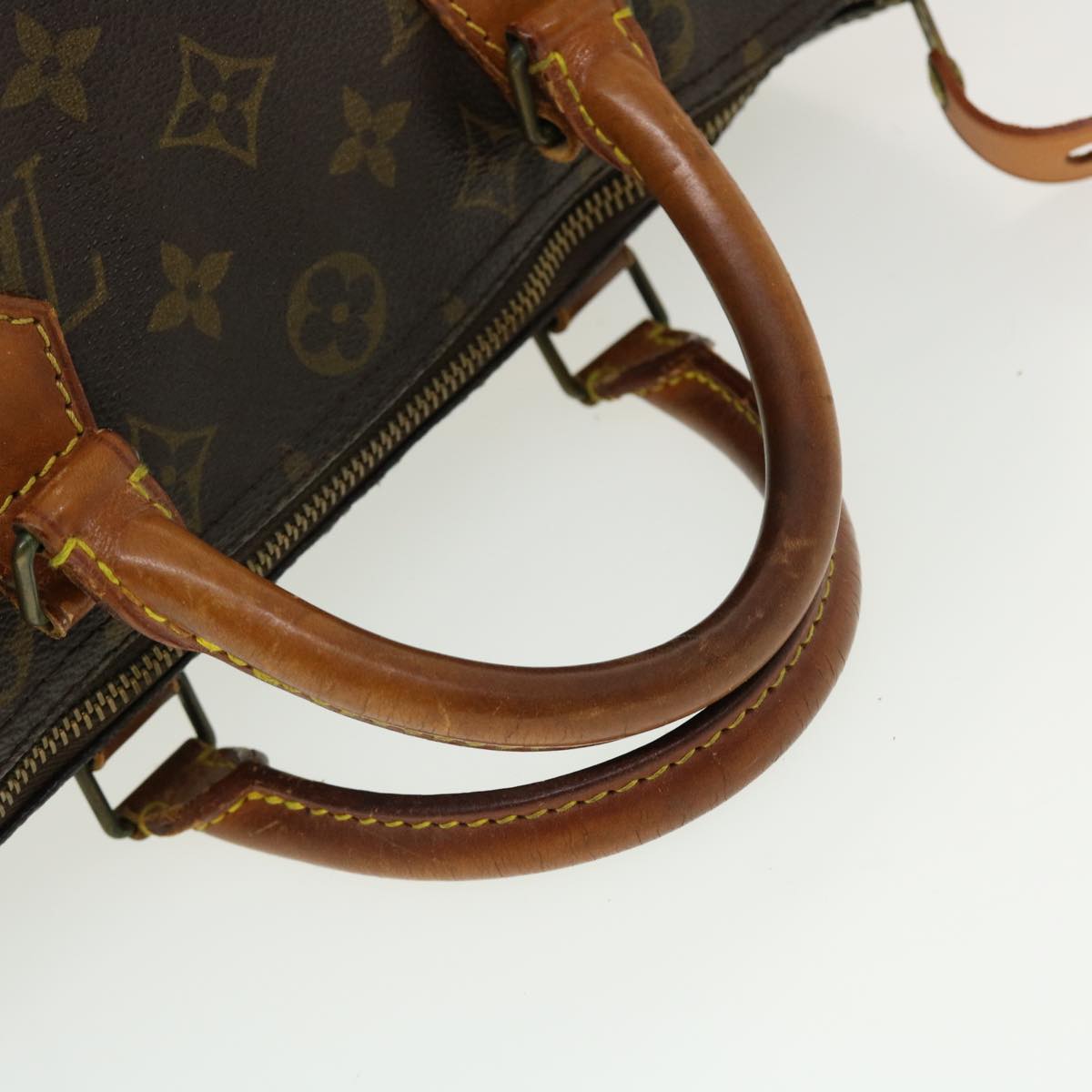 LOUIS VUITTON Monogram Speedy 30 Hand Bag M41526 LV Auth 42655