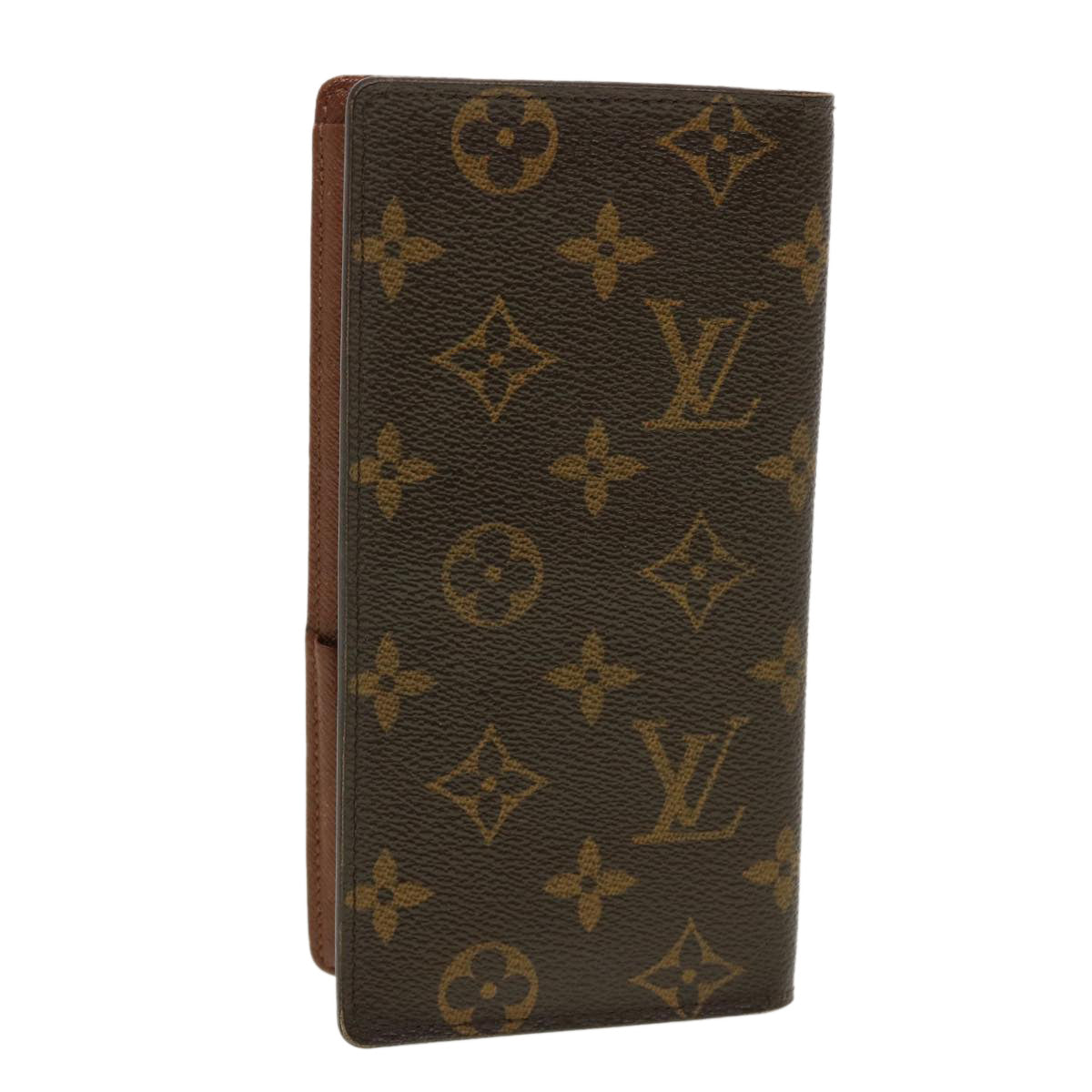 LOUIS VUITTON Monogram Portefeuille Brazza Long Wallet M66540 LV Auth 42685 - 0