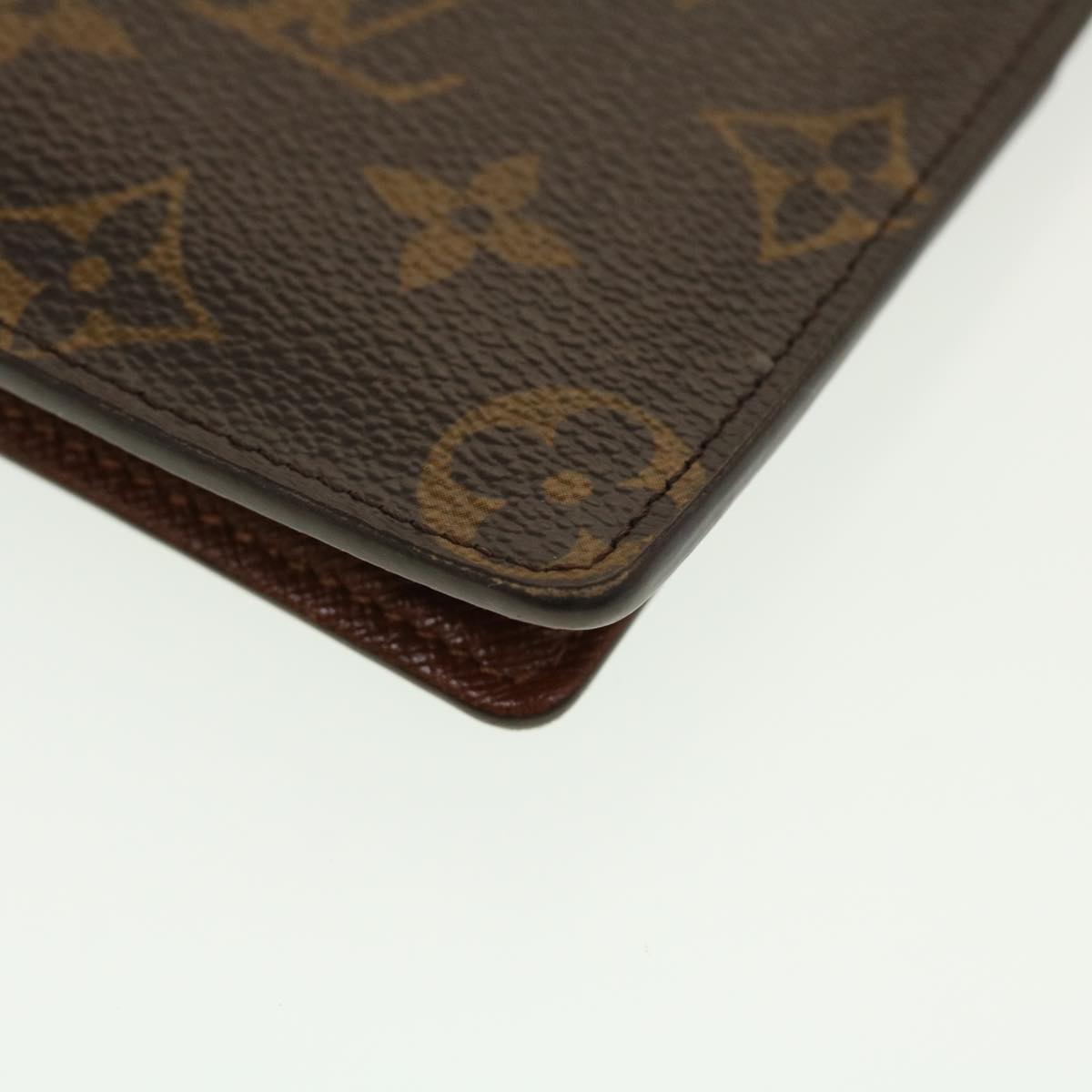 LOUIS VUITTON Monogram Portefeuille Brazza Long Wallet M66540 LV Auth 42685