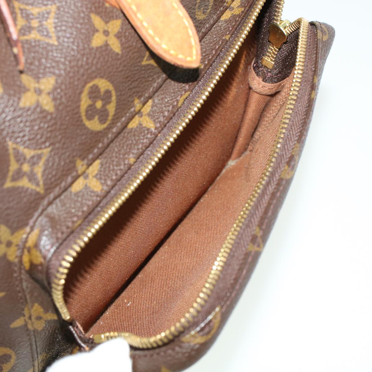 LOUIS VUITTON Monogram Montsouris GM Backpack M51135 LV Auth 42695