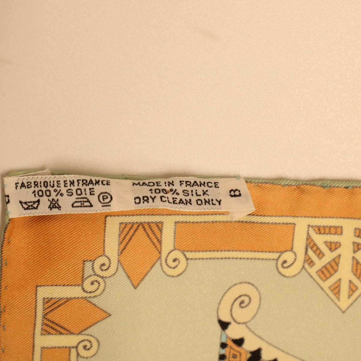 HERMES Carre 90 ASTRES et SOLEILS Scarf Silk Orange Turquoise Blue Auth 42698