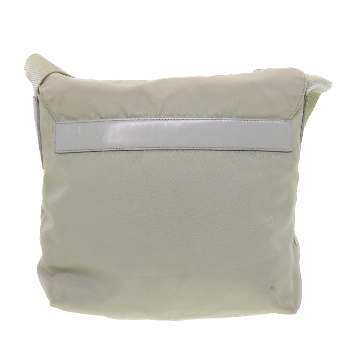 PRADA Shoulder Bag Nylon Gray Auth 42714 - 0