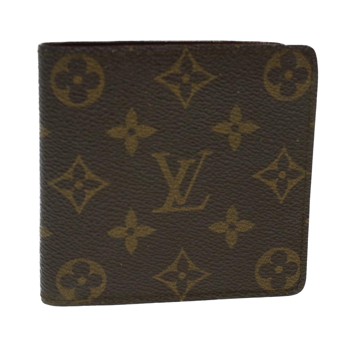 LOUIS VUITTON Monogram Portefeuille Marco Bifold Wallet M61675 LV Auth 42750