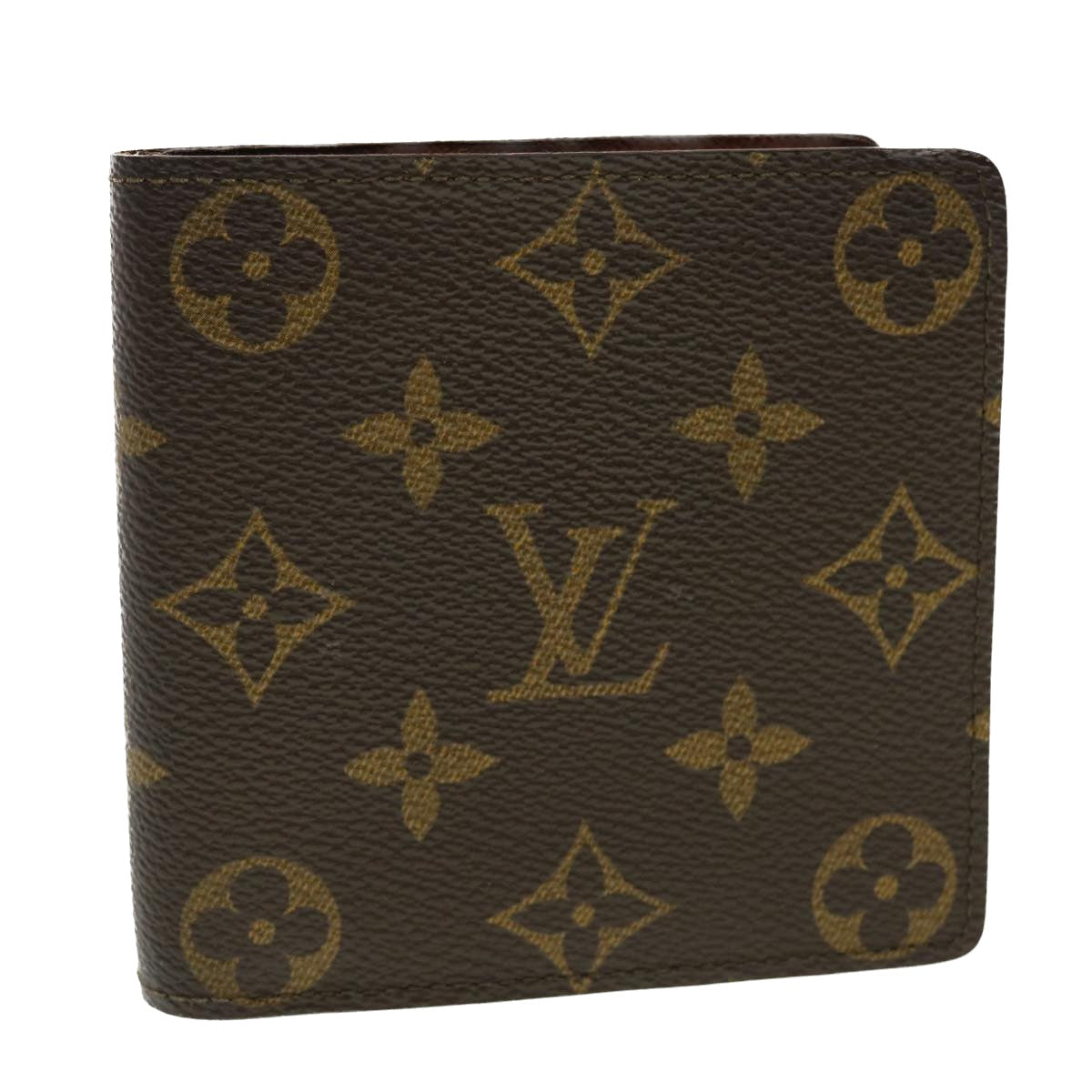 LOUIS VUITTON Monogram Portefeuille Marco Bifold Wallet M61675 LV Auth 42752