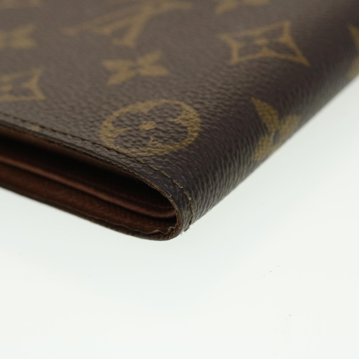 LOUIS VUITTON Monogram Portefeuille Marco Bifold Wallet M61675 LV Auth 42752