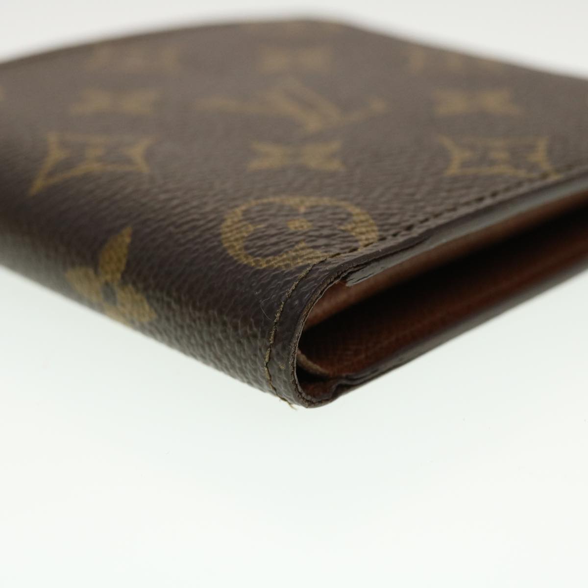 LOUIS VUITTON Monogram Portefeuille Marco Bifold Wallet M61675 LV Auth 42752