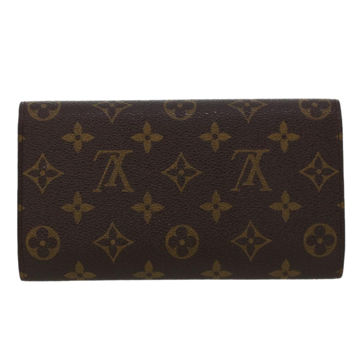 LOUIS VUITTON Monogram Portefeuille International Long Wallet M61217 Auth 42753 - 0