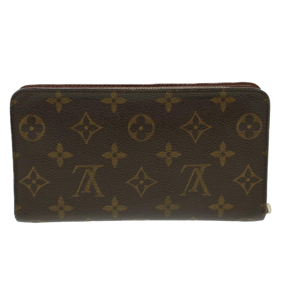 LOUIS VUITTON Monogram Porte Monnaie Zip Long Wallet M61727 LV Auth 42755 - 0