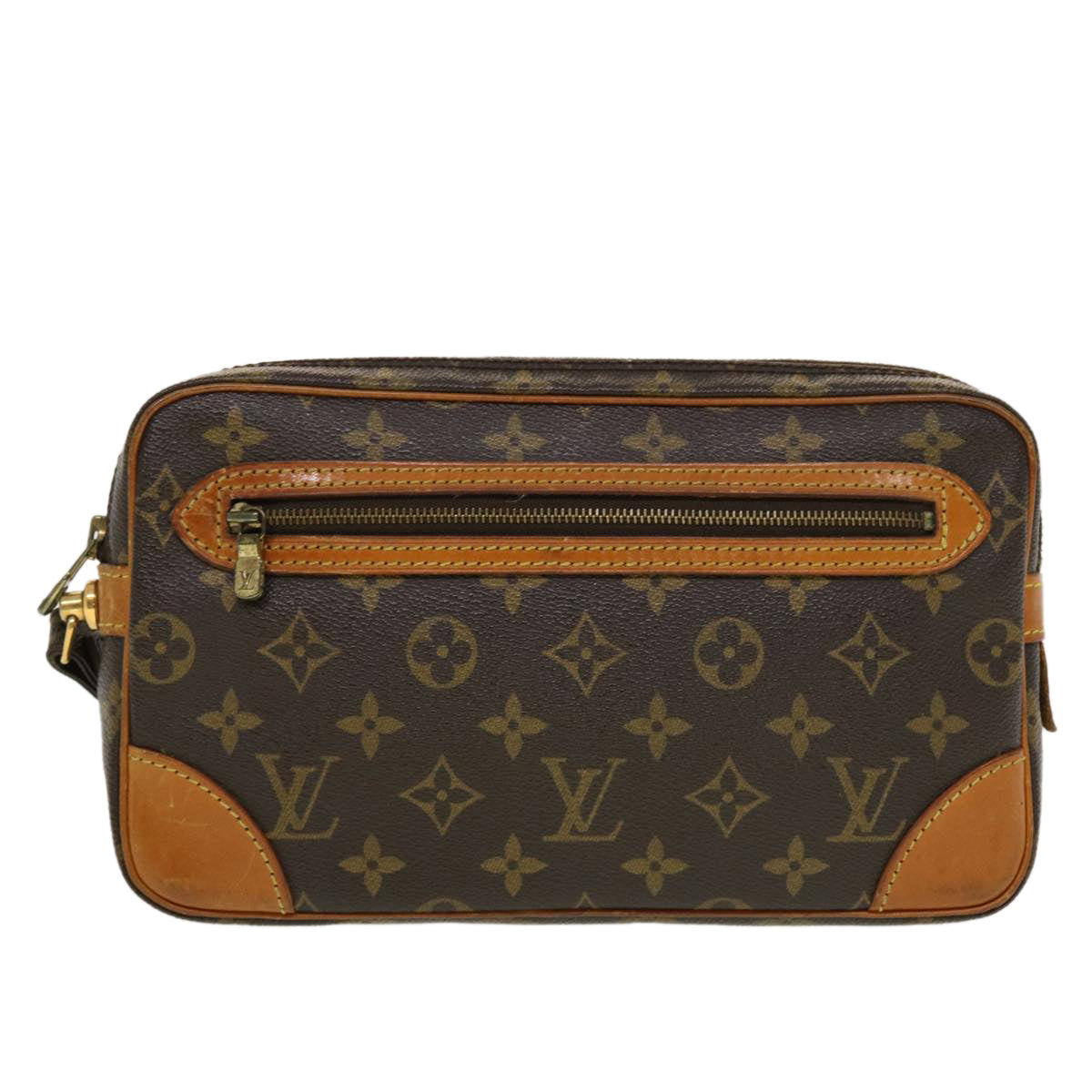 LOUIS VUITTON Monogram Marly Dragonne GM Clutch Bag M51825 LV Auth 42759