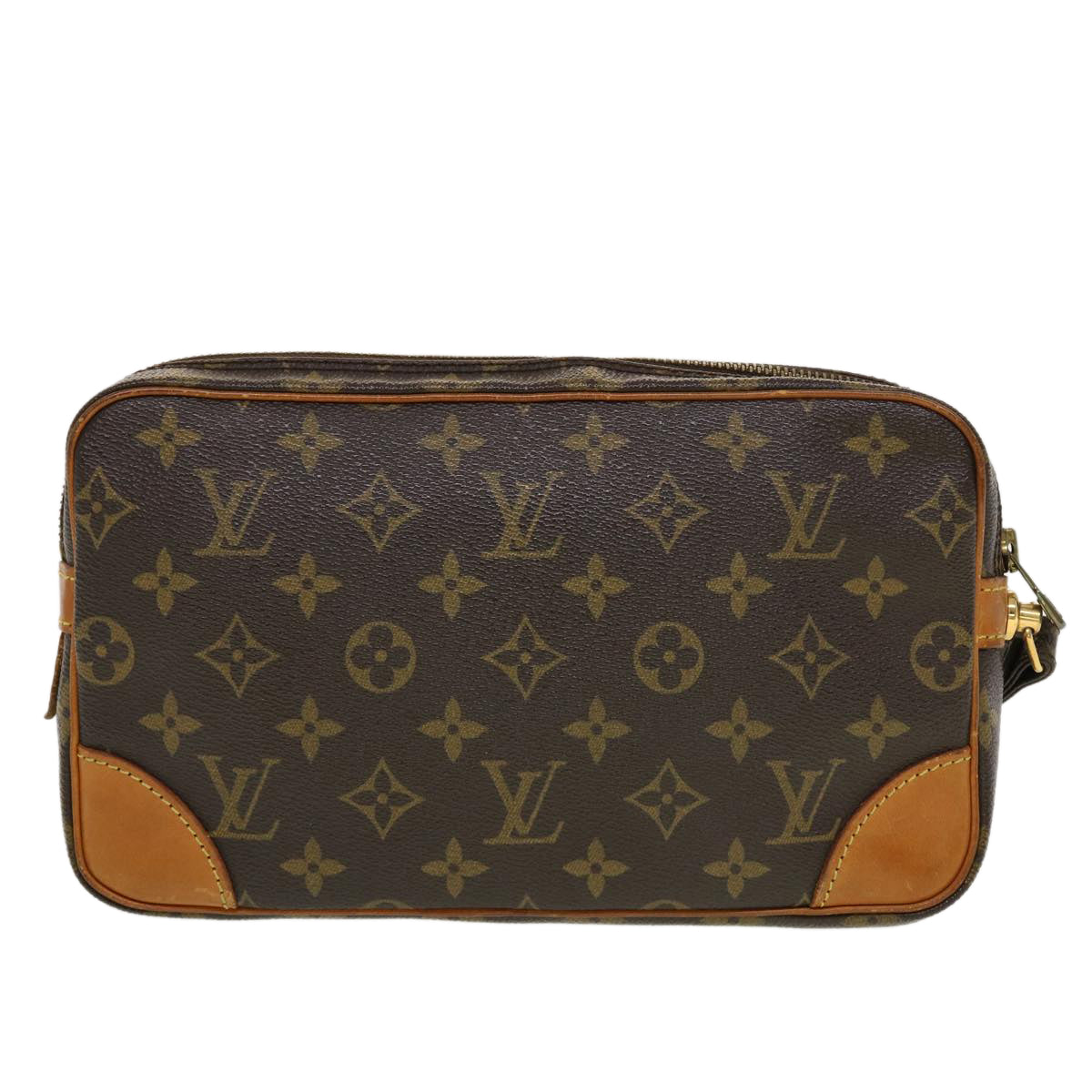 LOUIS VUITTON Monogram Marly Dragonne GM Clutch Bag M51825 LV Auth 42759 - 0