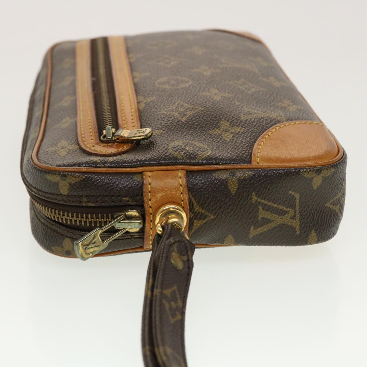 LOUIS VUITTON Monogram Marly Dragonne GM Clutch Bag M51825 LV Auth 42759