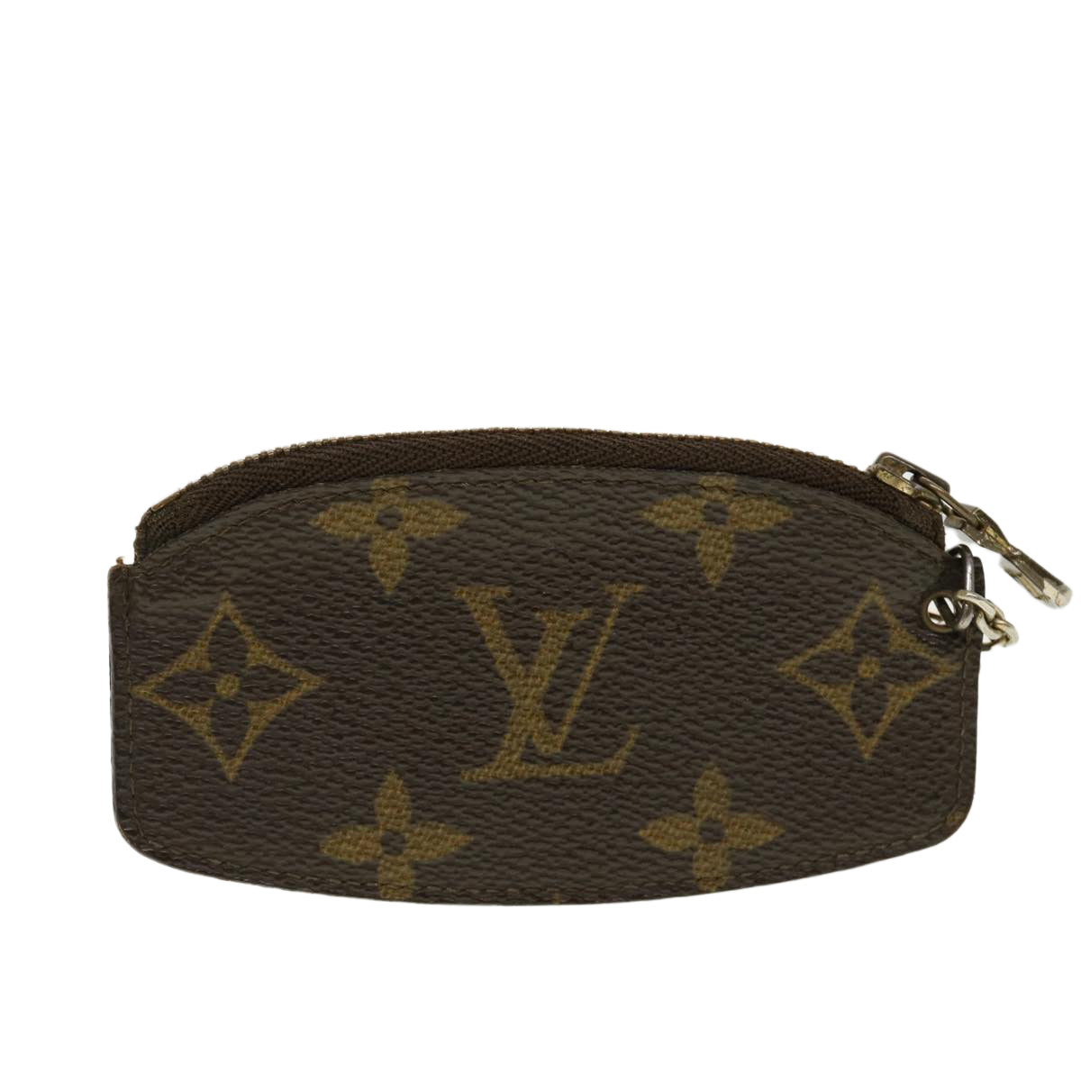 LOUIS VUITTON Monogram Pochette Cles Coin Purse Vintage M62650 LV Auth 42760 - 0