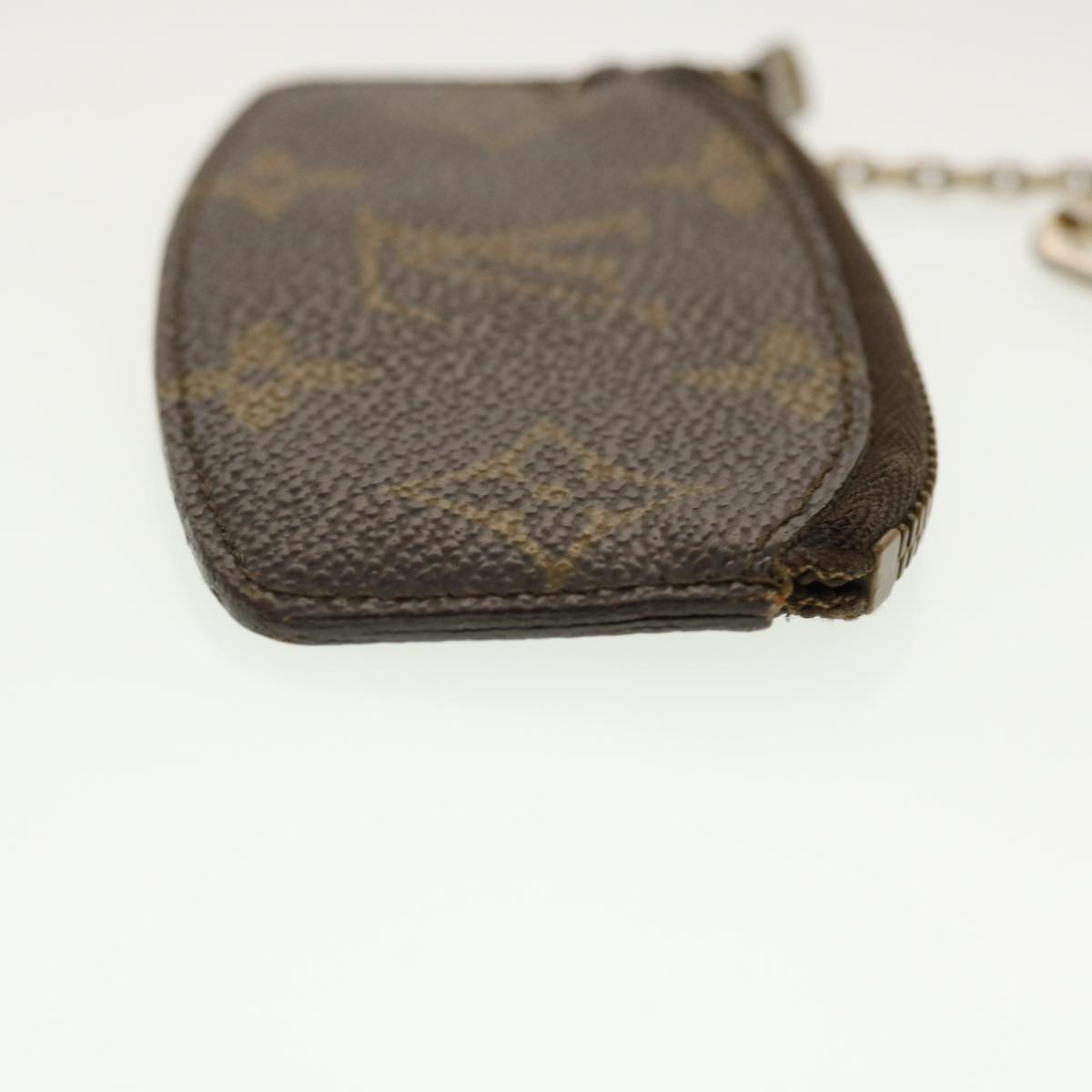 LOUIS VUITTON Monogram Pochette Cles Coin Purse Vintage M62650 LV Auth 42760