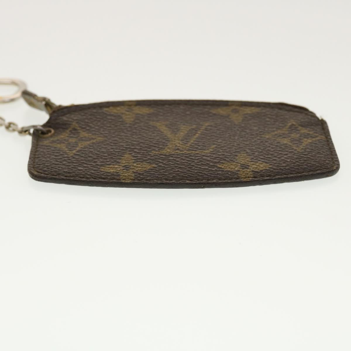 LOUIS VUITTON Monogram Pochette Cles Coin Purse Vintage M62650 LV Auth 42760