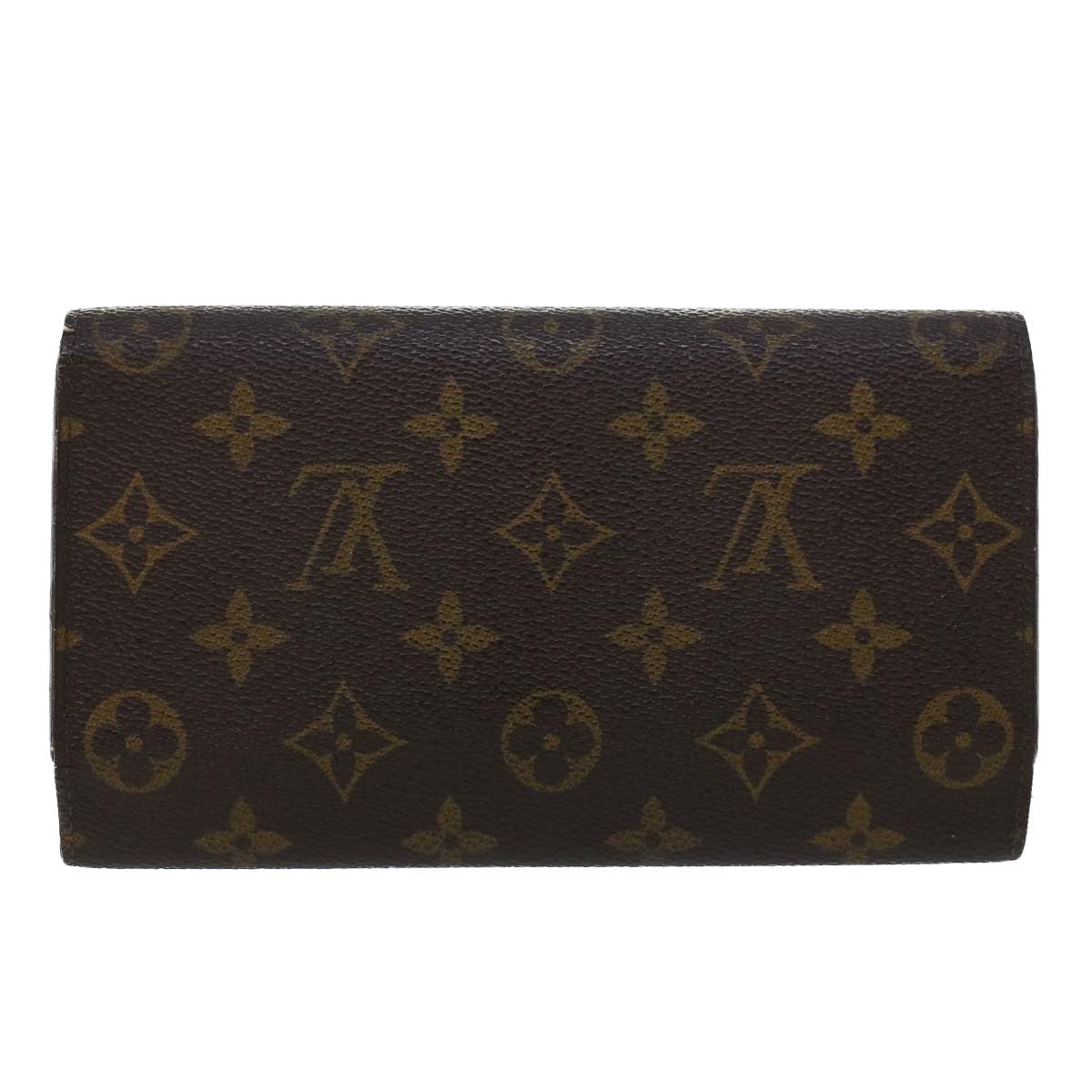 LOUIS VUITTON Monogram Portefeuille International Long Wallet M61217 Auth 42768 - 0