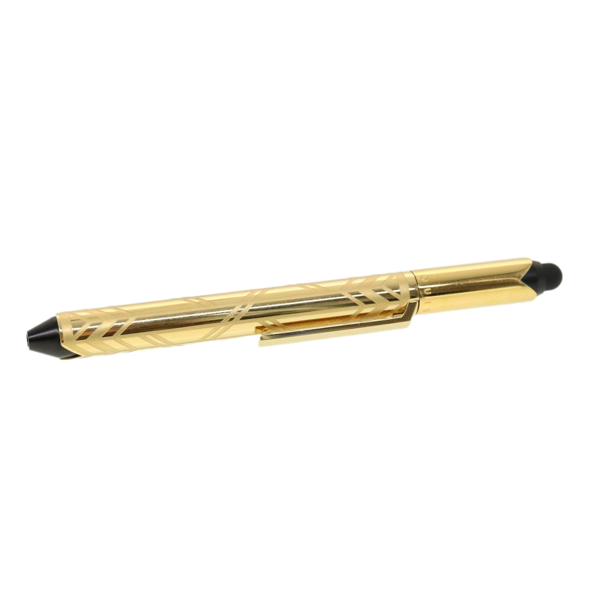 LOUIS VUITTON Styro Agenda Ballpoint Pen Metal Gold N75007 LV Auth 42776 - 0